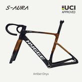 NEW COLOR S-AURA 2026 UCI APPROVED FRAMESET-Amber Onyx