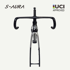 NEW COLOR S-AURA 2026 UCI APPROVED FRAMESET-Platinum Onyx