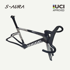 NEW COLOR S-AURA 2026 UCI APPROVED FRAMESET-Platinum Onyx