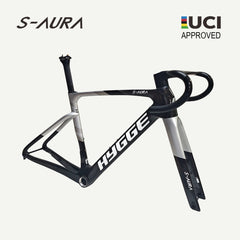 NEW COLOR S-AURA 2026 UCI APPROVED FRAMESET-Platinum Onyx