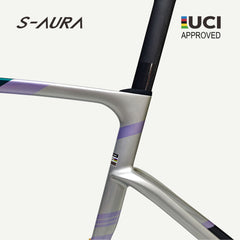 NEW COLOR S-AURA 2026 UCI APPROVED FRAMESET-Turquoise Lavender