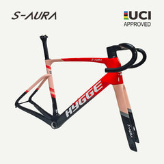 NEW COLOR S-AURA 2026 UCI APPROVED FRAMESET-Blush Crimson