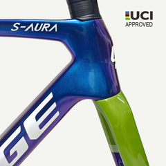 NEW COLOR S-AURA 2026 UCI APPROVED FRAMESET-Aurora Prism