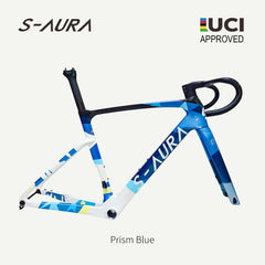 NEW COLOR S-AURA 2026 UCI APPROVED FRAMESET-Prism Blue