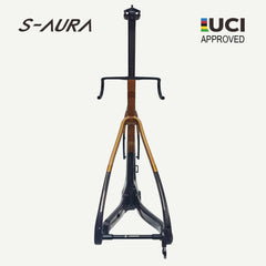 NEW COLOR S-AURA 2026 UCI APPROVED FRAMESET-Amber Onyx