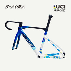 NEW COLOR S-AURA 2026 UCI APPROVED FRAMESET-Prism Blue