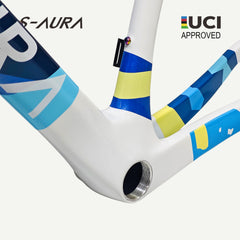 NEW COLOR S-AURA 2026 UCI APPROVED FRAMESET-Prism Blue