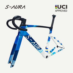 NEW COLOR S-AURA 2026 UCI APPROVED FRAMESET-Prism Blue
