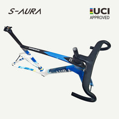 NEW COLOR S-AURA 2026 UCI APPROVED FRAMESET-Prism Blue