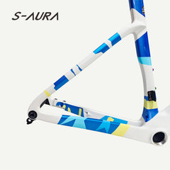 NEW COLOR S-AURA 2026 UCI APPROVED FRAMESET-Prism Blue