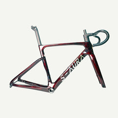 MODEL S-AURA 2026 UCI APPROVED FRAMESET-ICE CRACK RED