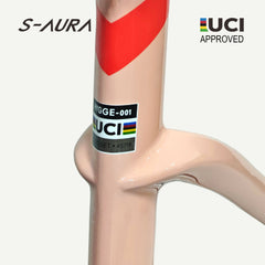 NEW COLOR S-AURA 2026 UCI APPROVED FRAMESET-Blush Crimson