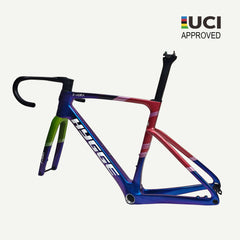 NEW COLOR S-AURA 2026 UCI APPROVED FRAMESET-Aurora Prism