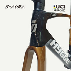NEW COLOR S-AURA 2026 UCI APPROVED FRAMESET-Amber Onyx