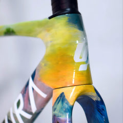 MODEL S-AURA 2026 UCI APPROVED FRAMESET-HAND PAINTED LANDSCAPE