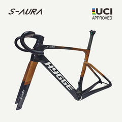 NEW COLOR S-AURA 2026 UCI APPROVED FRAMESET-Amber Onyx