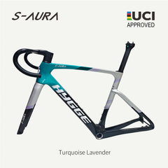 NEW COLOR S-AURA 2026 UCI APPROVED FRAMESET-Turquoise Lavender