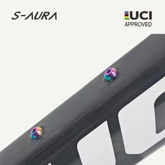 NEW COLOR S-AURA 2026 UCI APPROVED FRAMESET-Amber Onyx