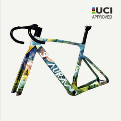 MODEL S-AURA 2026 UCI APPROVED FRAMESET-HAND PAINTED LANDSCAPE